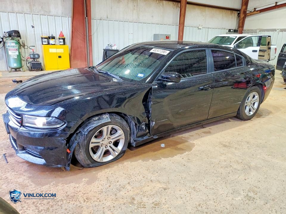 2015 DODGE CHARGER SE – Lot 48341396 auction photo