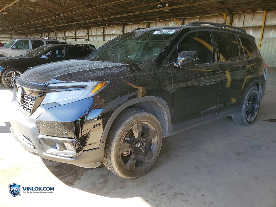 2021 HONDA PASSPORT ELITE – Lot 48346326 auction photo