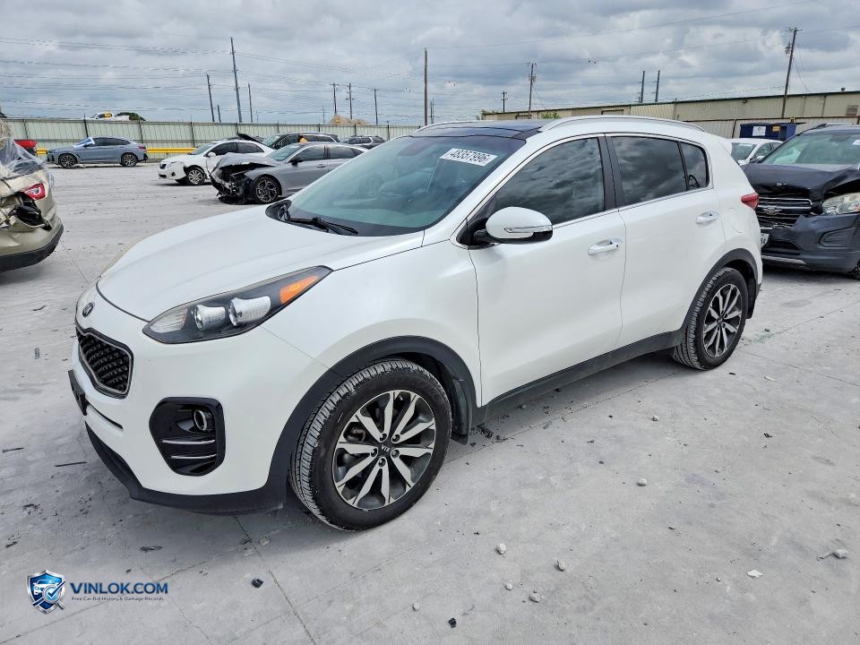 2017 KIA SPORTAGE EX – Lot 48357996 auction photo