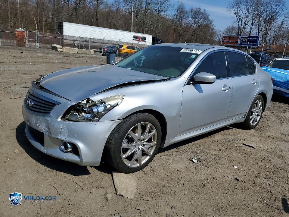 2012 INFINITI G37 SEDAN X – Lot 48369776 auction photo