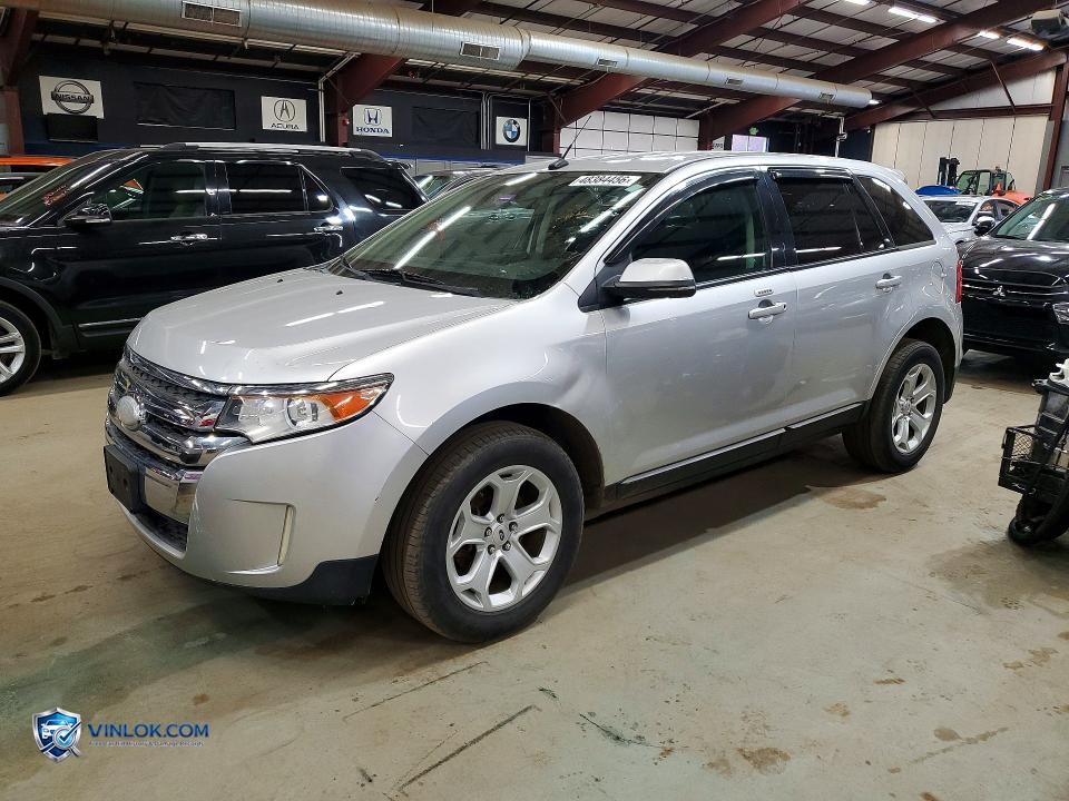 2012 FORD EDGE SEL – Lot 48384456 auction photo