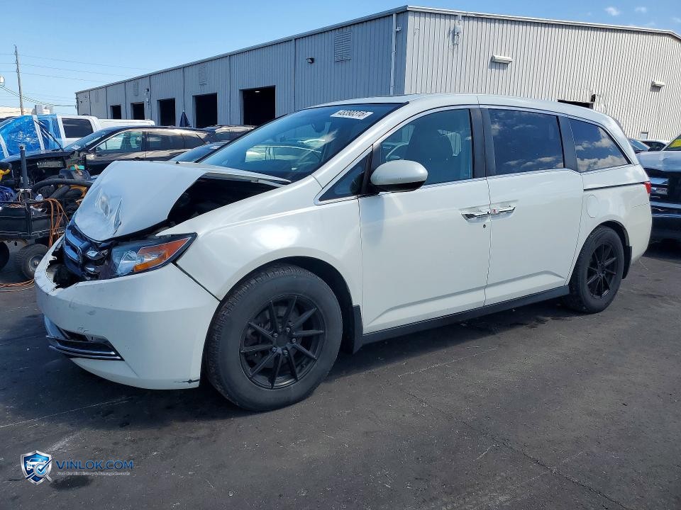 2015 HONDA ODYSSEY EXL – Lot 48390316 auction photo
