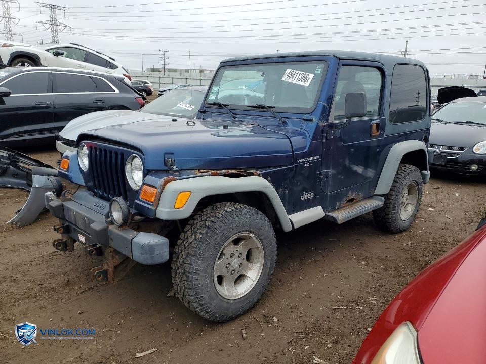 2002 JEEP WRANGLER / TJ SPORT – Lot 48411366 auction photo