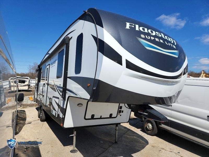 2023 FOREST RIVER FLAGSTAFF CAMPER – Lot 48425546 auction photo