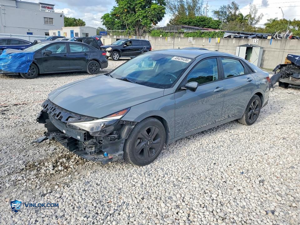 2021 HYUNDAI ELANTRA SEL – Lot 48426436 auction photo