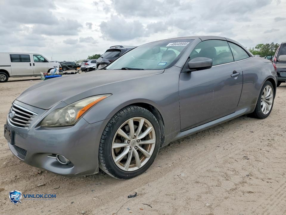 2012 INFINITI G37 CONVERTIBLE BASE – Lot 48448986 auction photo