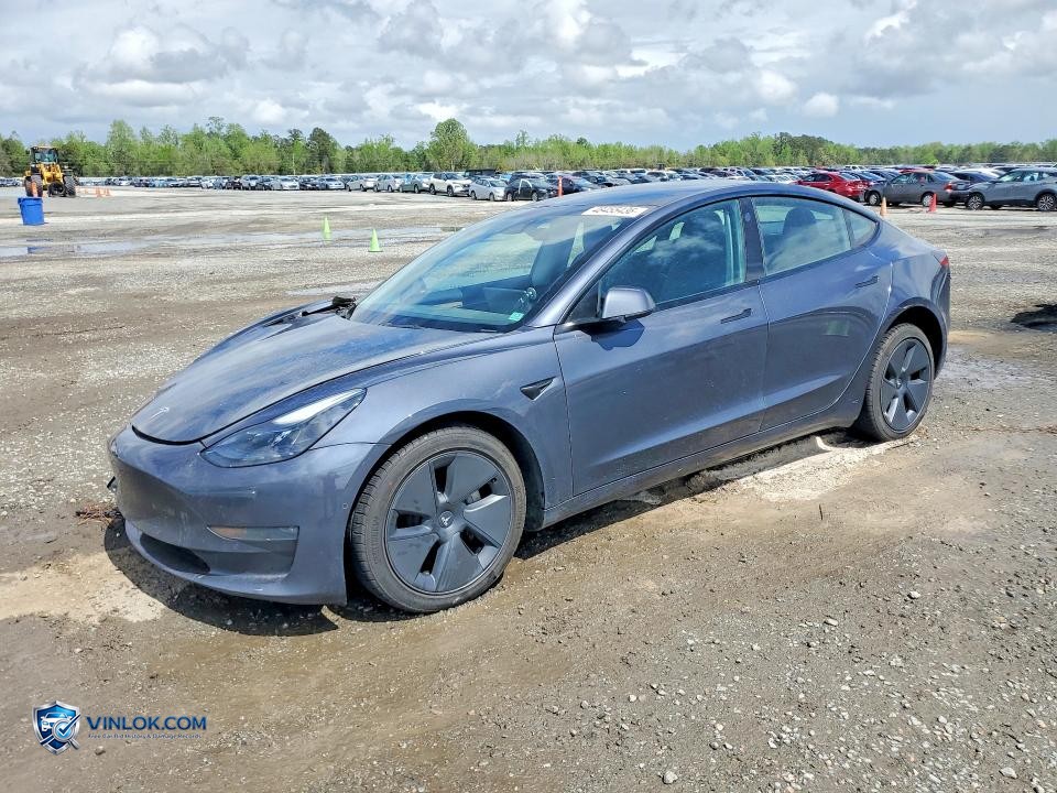 2022 TESLA MDL 3 4D – Lot 48455436 auction photo