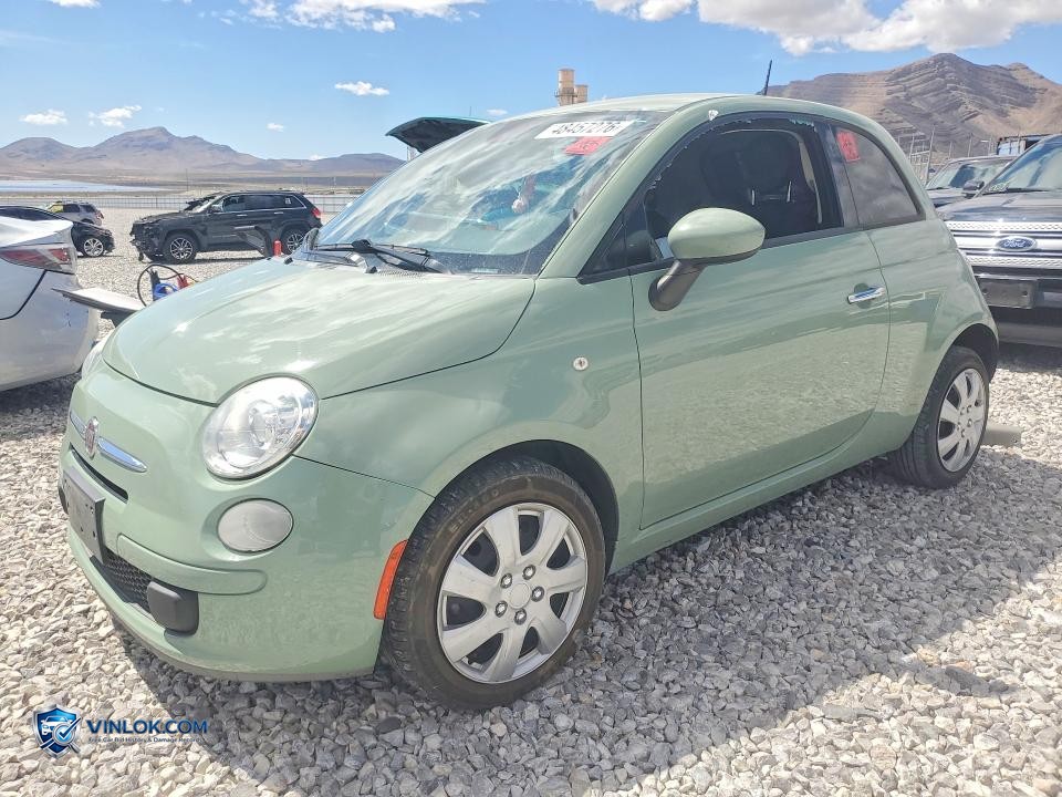2014 FIAT 500 POP – Lot 48457276 auction photo