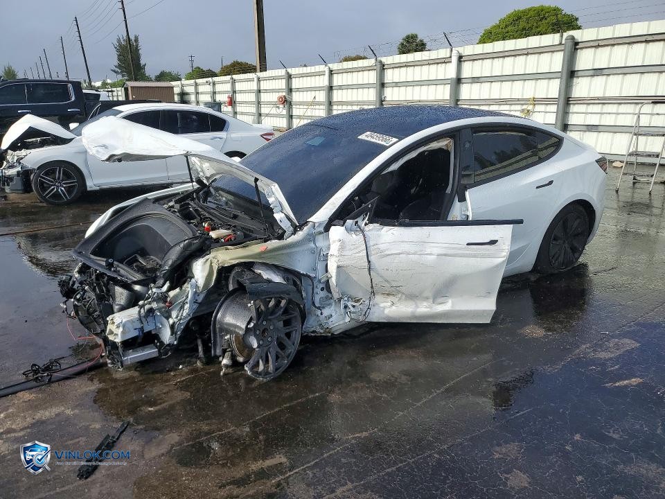 2025 TESLA MODEL 3 – Lot 48459566 auction photo