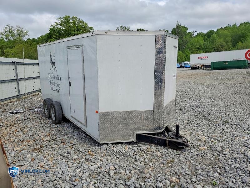 2021 ROCK SOLID CARGO 7X16TA ENCLOSED CARGO TRAILE – Lot 48462386 auction photo