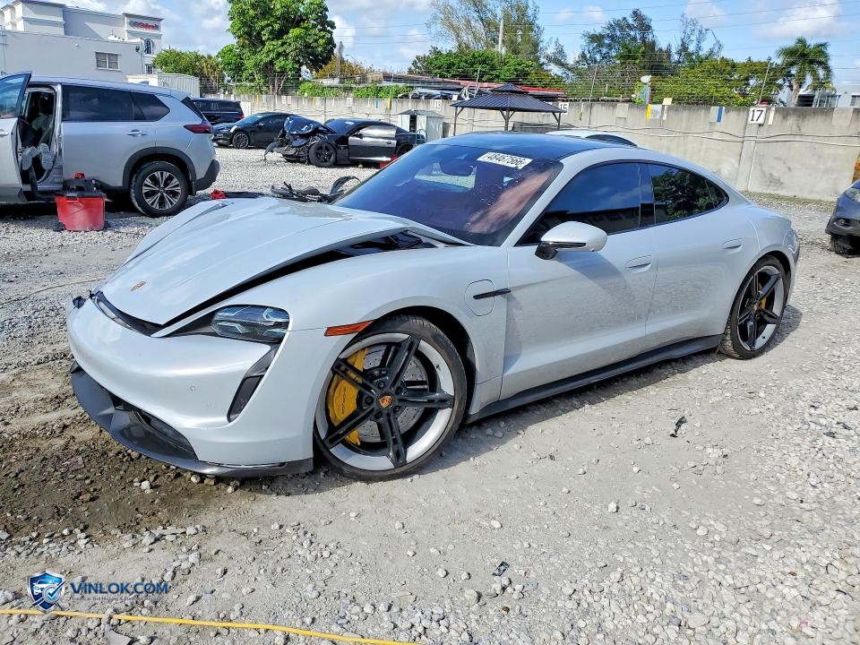 2021 PORSCHE TAYCAN TURBO – Lot 48467566 auction photo