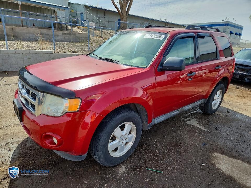 2011 FORD ESCAPE XLT – Lot 48472056 auction photo
