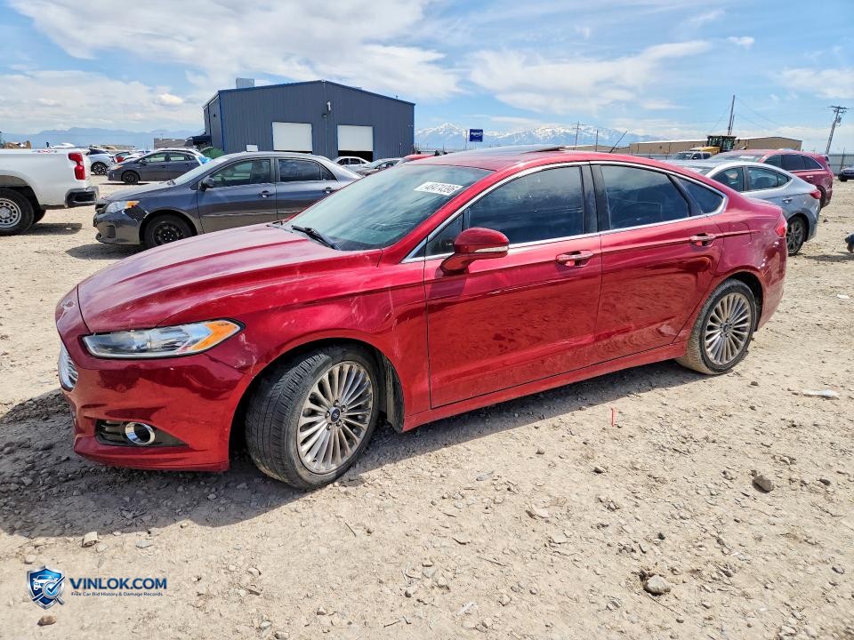 2014 FORD FUSION TITANIUM – Lot 48474396 auction photo