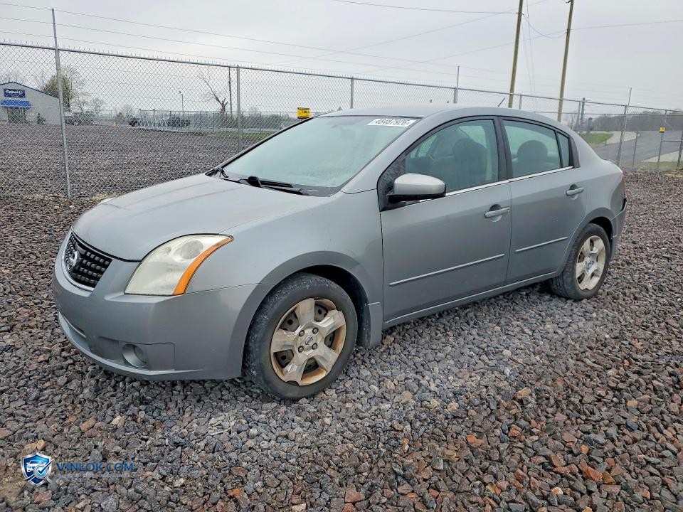 2008 NISSAN SENTRA 2.0 – Lot 48487926 auction photo