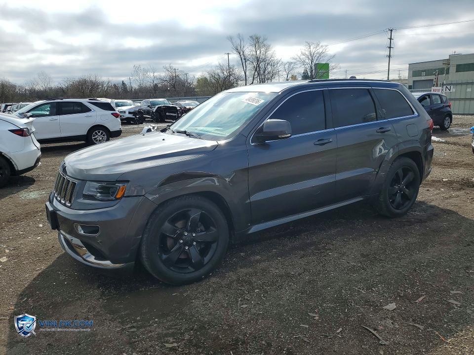 2015 JEEP GRAND CHEROKEE OVERLAND – Lot 48499086 auction photo