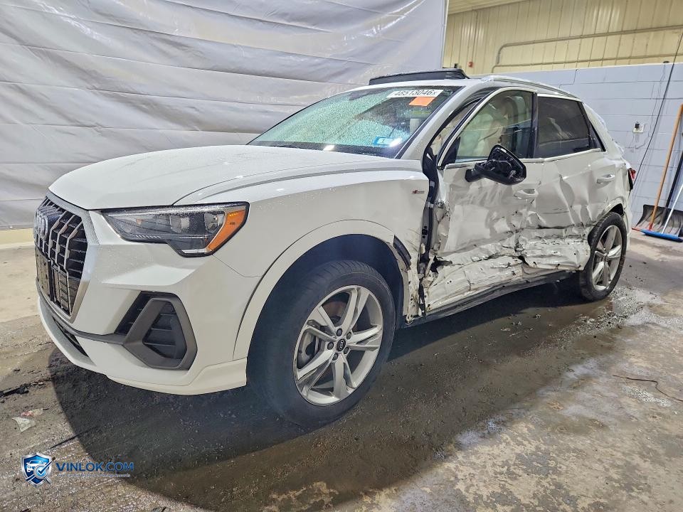 2022 AUDI Q3 PREMIUM S LINE 45 – Lot 48513046 auction photo