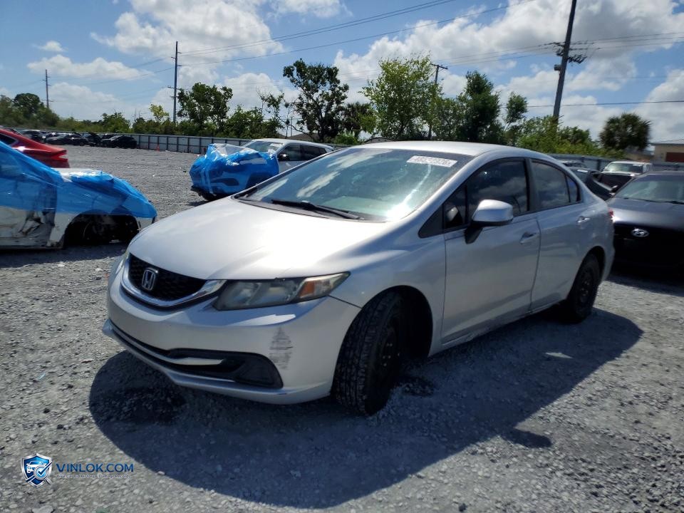 2013 HONDA CIVIC LX – Lot 48522926 auction photo