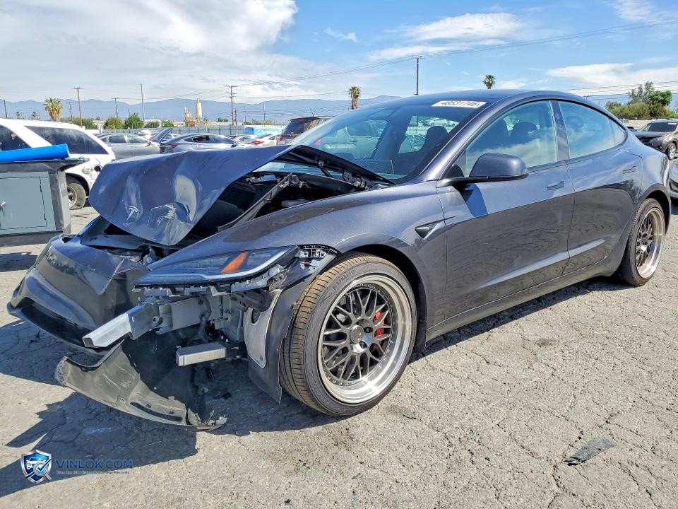2024 TESLA MODEL 3 – Lot 48531746 auction photo