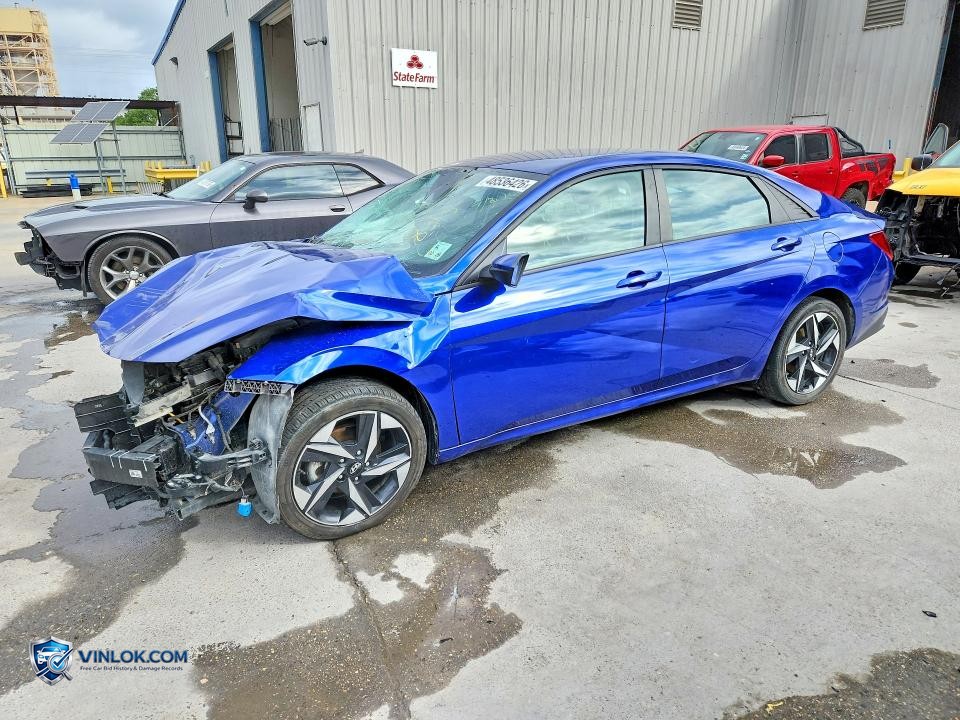 2023 HYUNDAI ELANTRA SEL – Lot 48536426 auction photo