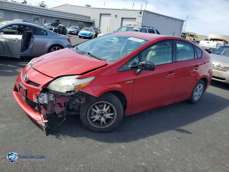 2010 TOYOTA PRIUS III – Lot 48540456 auction photo