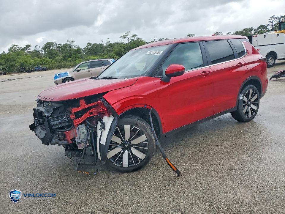 2025 MITSUBISHI OUTLANDER SE – Lot 48540996 auction photo
