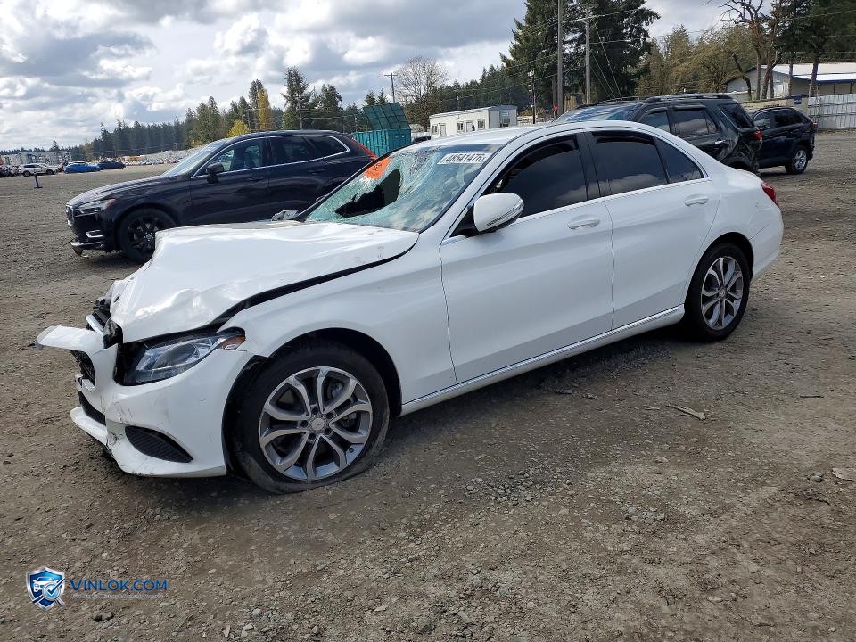 2015 MERCEDES BENZ C 300 4MATIC – Lot 48541476 auction photo