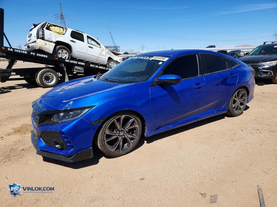 2019 HONDA CIVIC SPORT – Lot 48544056 auction photo
