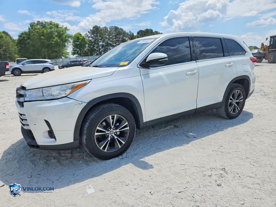 2019 TOYOTA HIGHLANDER LE – Lot 48544466 auction photo