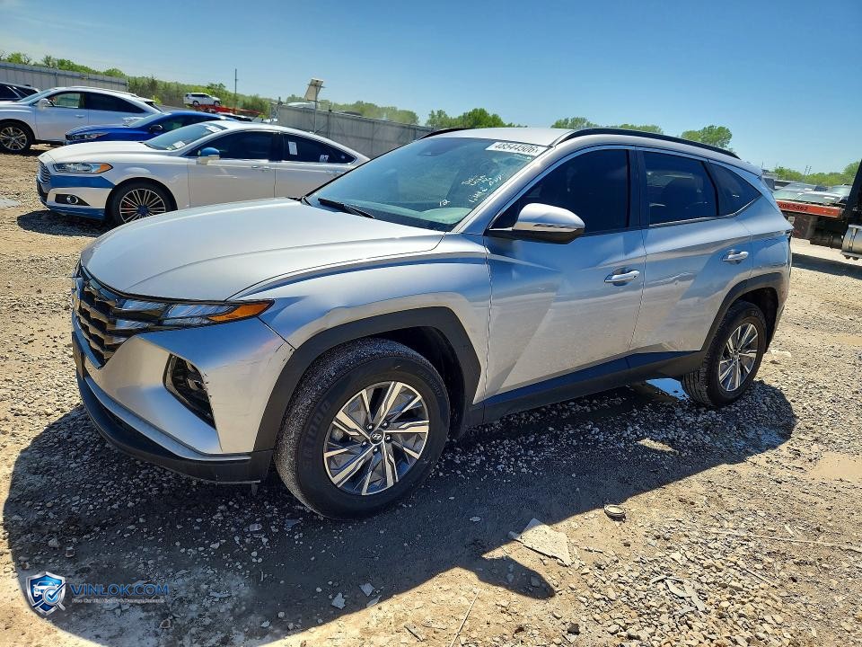 2022 HYUNDAI TUCSON BLUE – Lot 48544506 auction photo