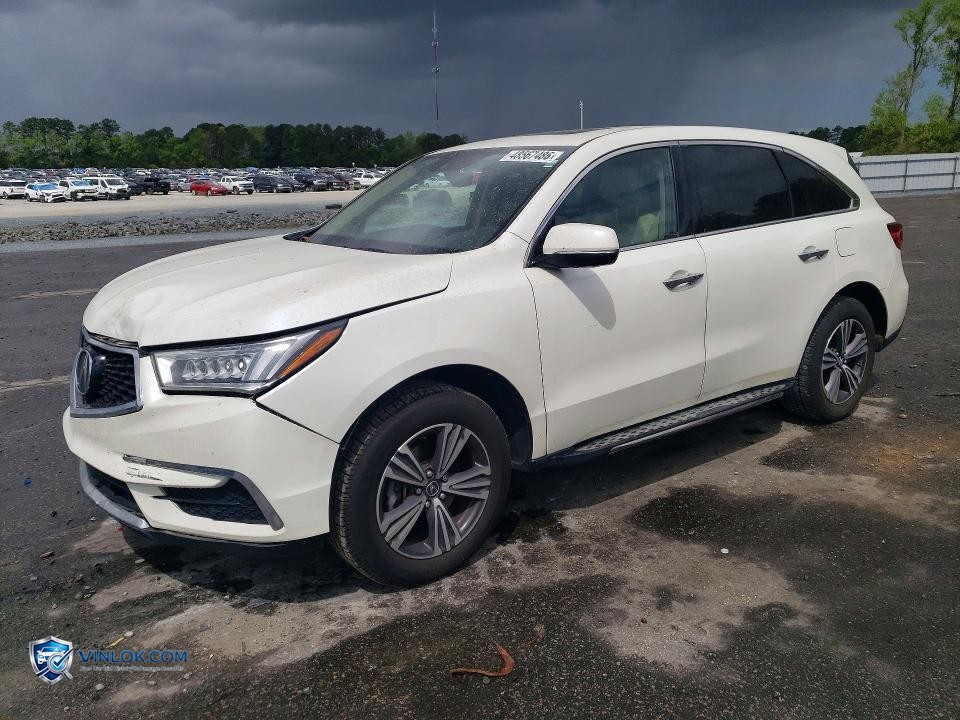 2017 ACURA MDX – Lot 48567486 auction photo