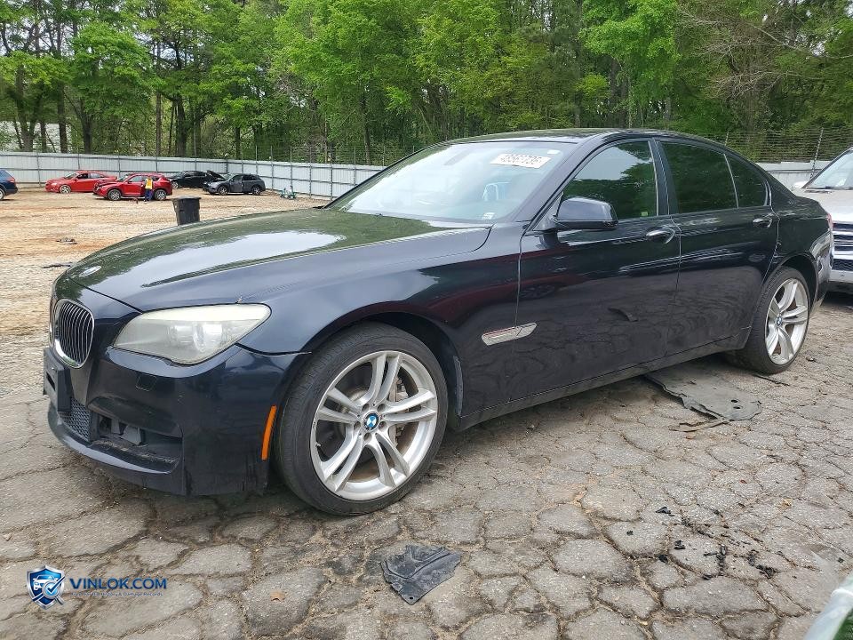 2012 BMW 750 I – Lot 48568736 auction photo