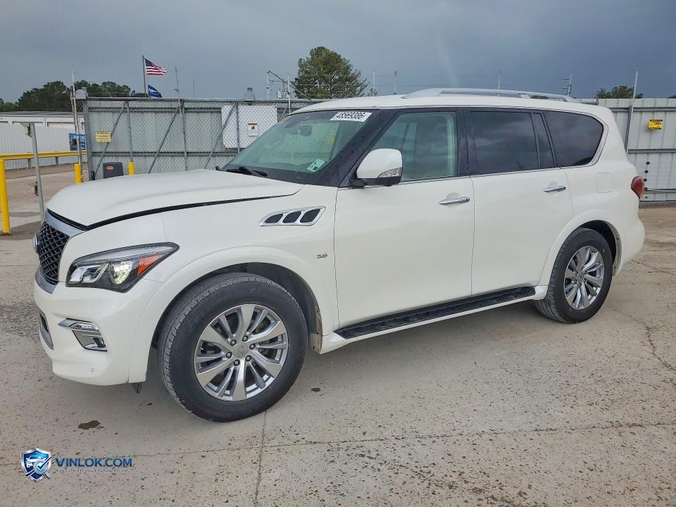 2017 INFINITI QX80 BASE – Lot 48569386 auction photo