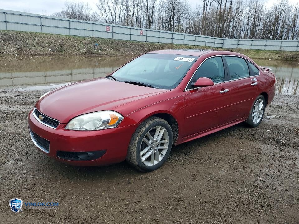 2012 CHEVROLET IMPALA LTZ – Lot 48571626 auction photo