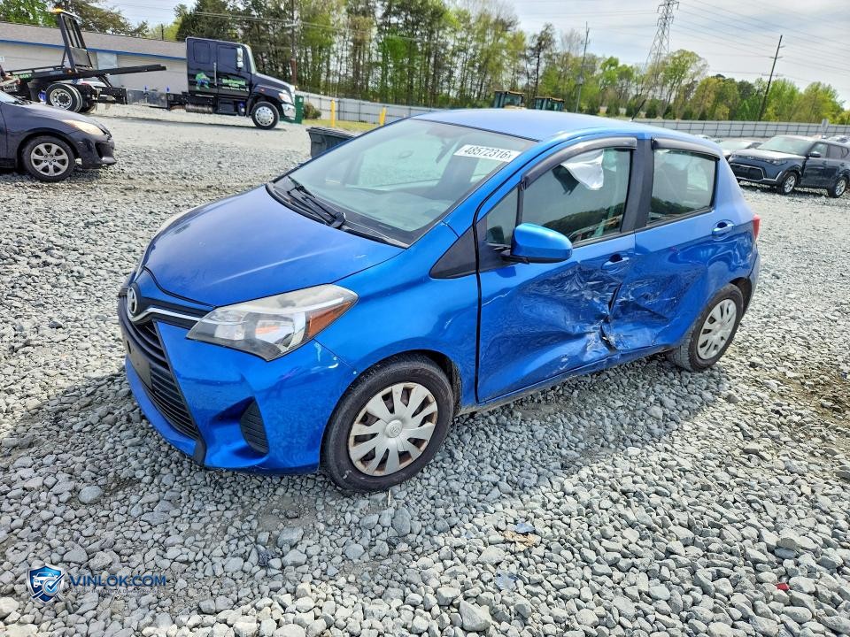 2015 TOYOTA YARIS 5-DOOR L – Lot 48572316 auction photo