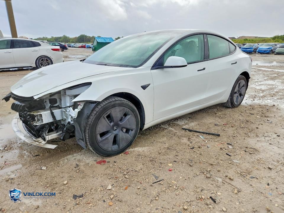 2023 TESLA MODEL 3 – Lot 48575626 auction photo