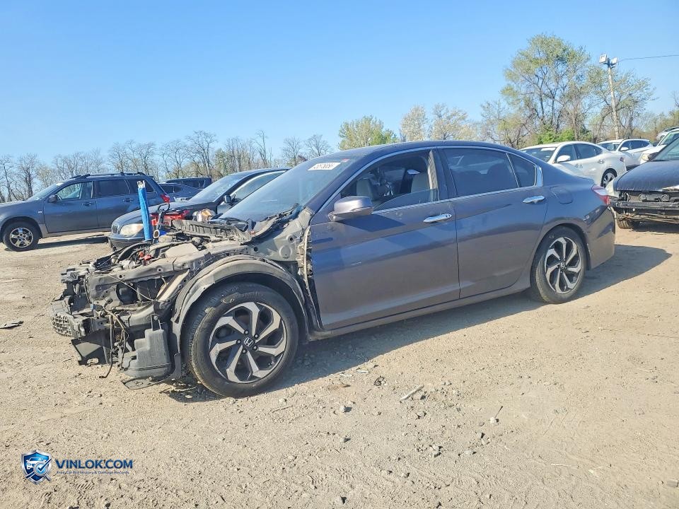 2016 HONDA ACCORD EXL – Lot 48576856 auction photo