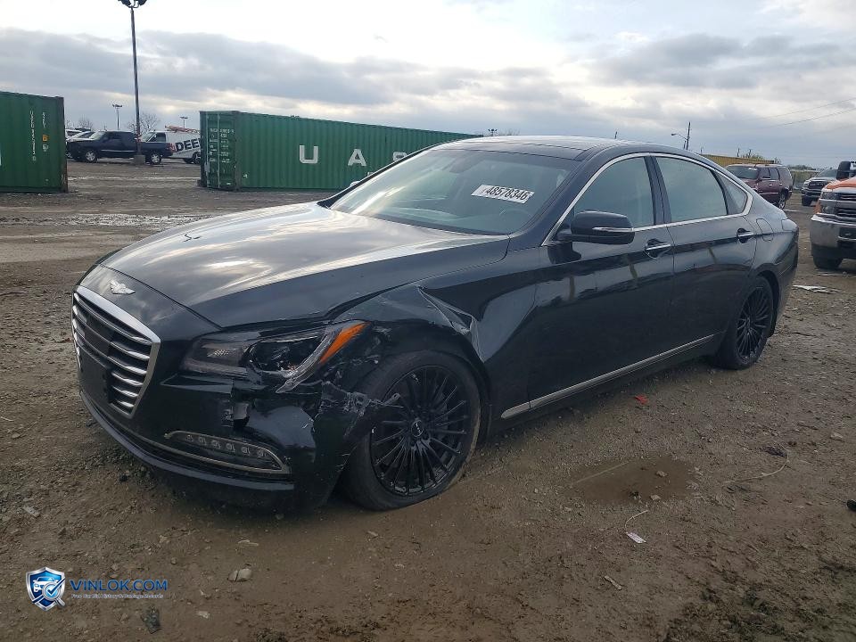2017 GENESIS G80 3.8 – Lot 48578346 auction photo