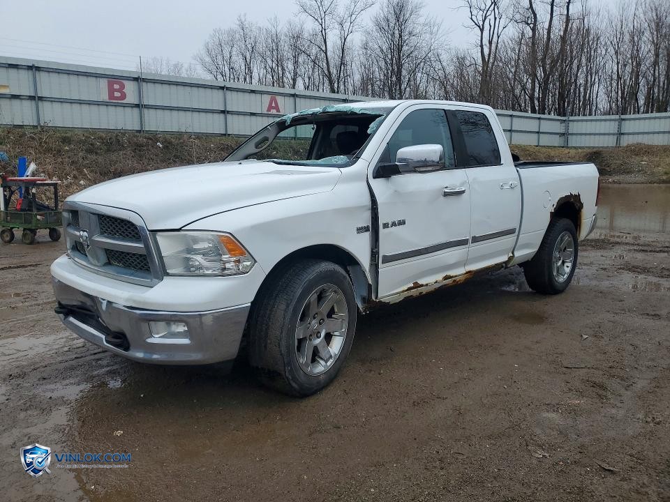 2010 DODGE RAM 1500 – Lot 48578676 auction photo