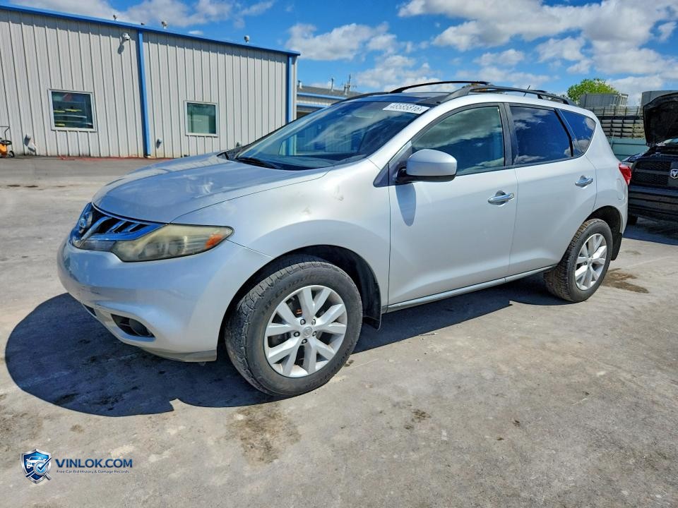 2012 NISSAN MURANO S – Lot 48585816 auction photo