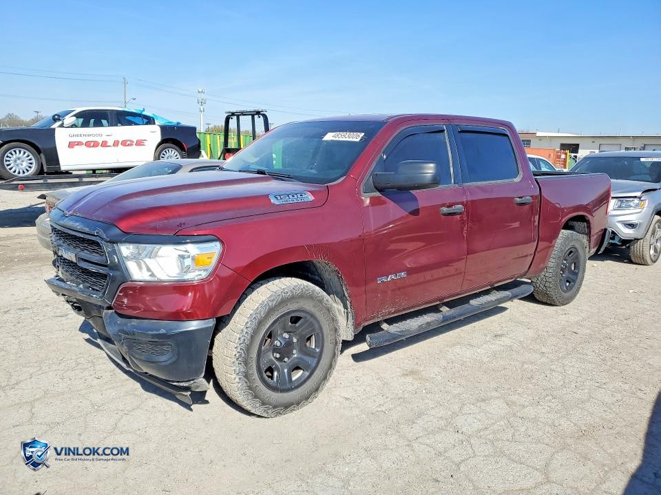 2019 RAM 1500 TRADESMAN – Lot 48593006 auction photo