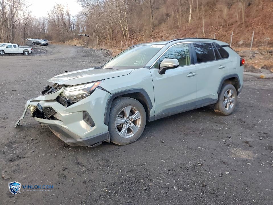 2022 TOYOTA RAV4 HYBRID XLE – Lot 48598256 auction photo