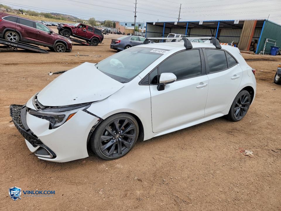 2024 TOYOTA COROLLA HATCHBACK XSE – Lot 48614516 auction photo