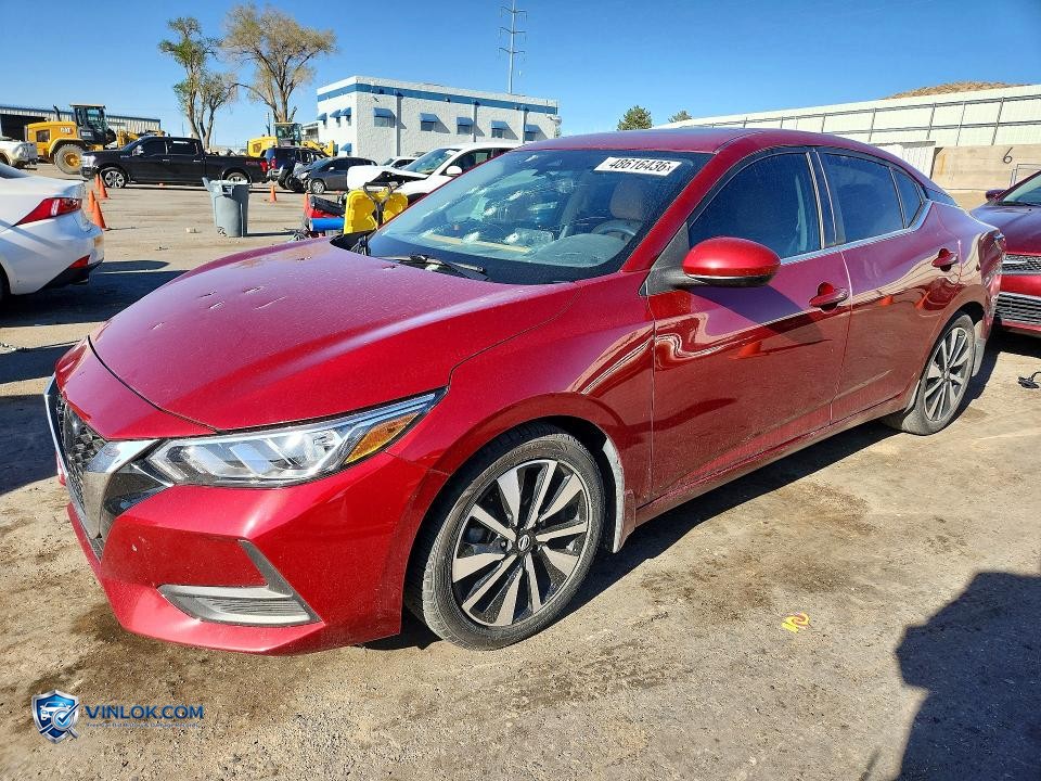 2022 NISSAN SENTRA SV – Lot 48616436 auction photo
