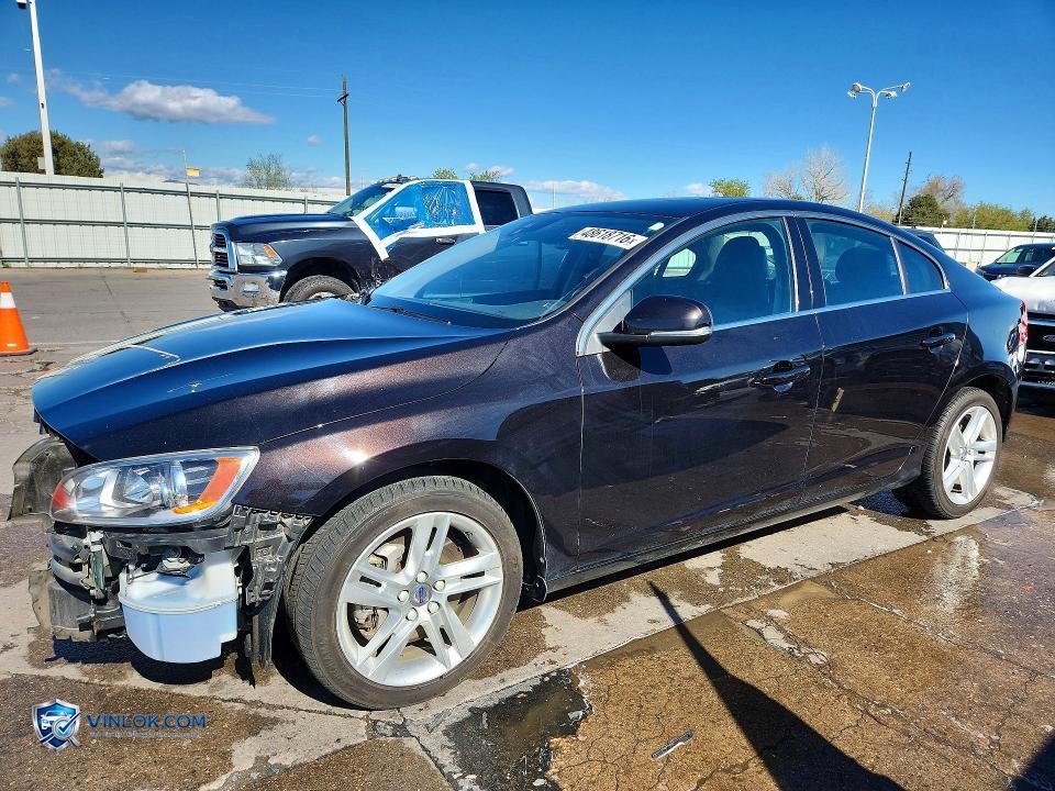 2015 VOLVO S60 PREMIER – Lot 48618716 auction photo