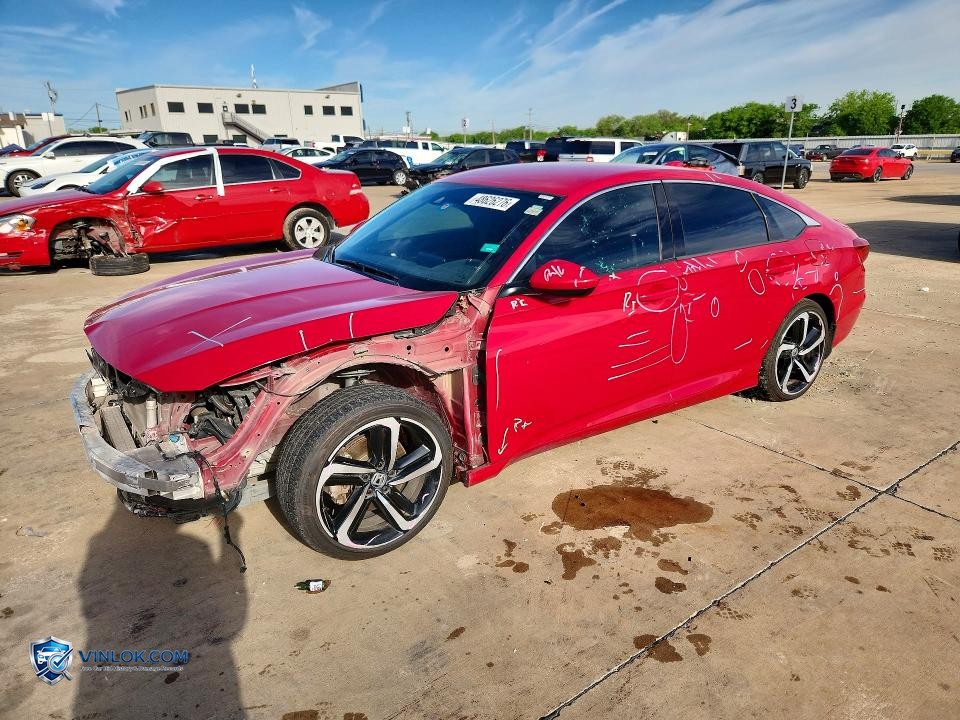 2018 HONDA ACCORD SPORT – Lot 48626276 auction photo