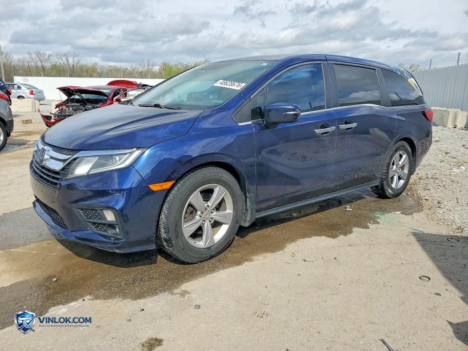 2018 HONDA ODYSSEY EXL – Lot 48628676 auction photo