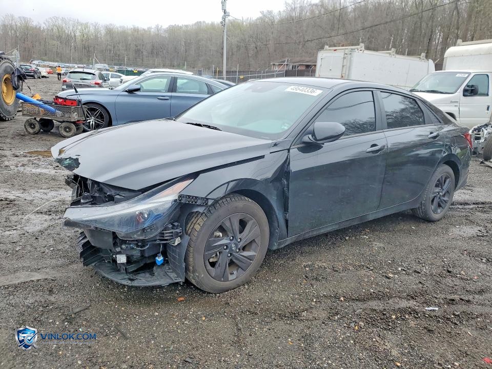 2022 HYUNDAI ELANTRA SEL – Lot 48640336 auction photo
