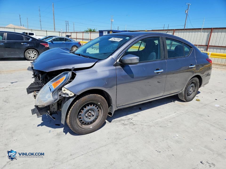 2017 NISSAN VERSA 1.6 SV – Lot 48642386 auction photo