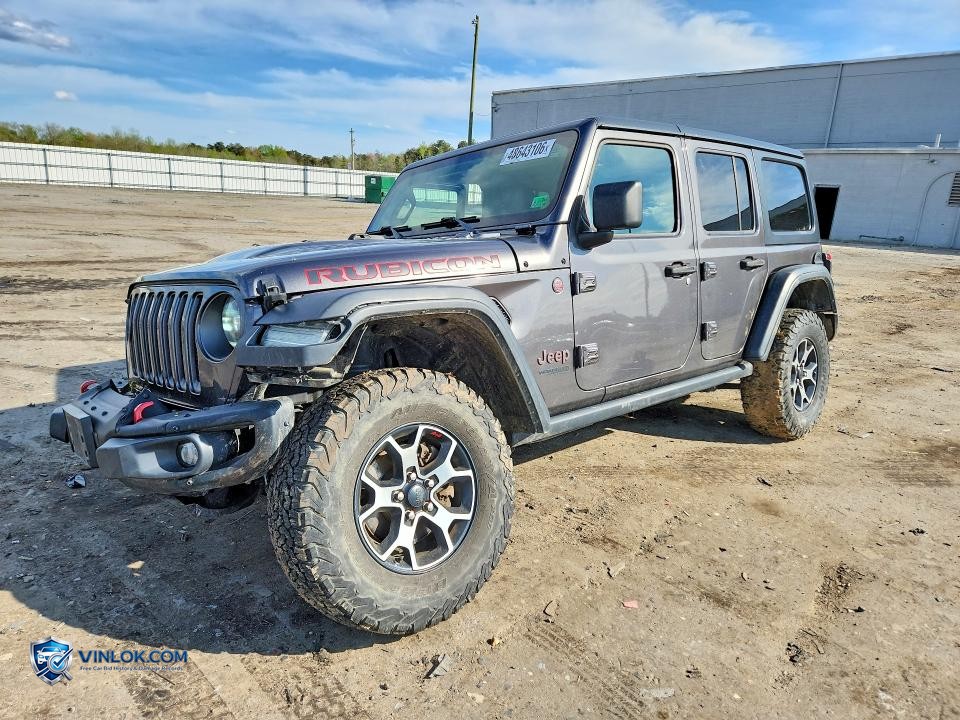 2019 JEEP WRANGLER UNLIMITED RUBICON – Lot 48643106 auction photo