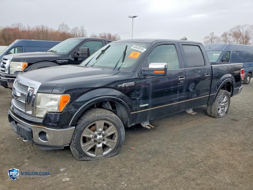 2011 FORD F150 SUPERCREW – Lot 48649916 auction photo